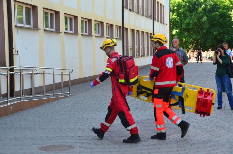 Ćwiczenia antyterrorystyczne w Sandomierzu