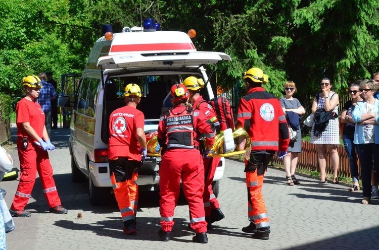 Ćwiczenia antyterrorystyczne w Sandomierzu