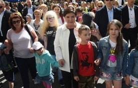 Premier Szydło na pikniku z okazji dnia dziecka