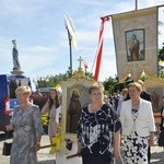 Powitanie ikony MB Częstochowskiej w Dmosinie