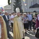 Powitanie ikony MB Częstochowskiej w Dmosinie