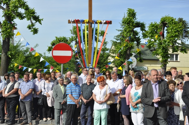 Powitanie ikony MB Częstochowskiej w Dmosinie