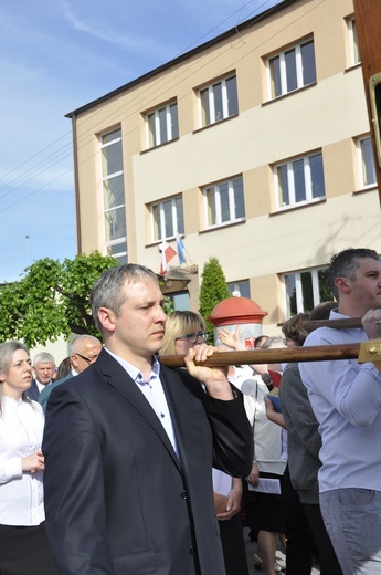 Powitanie ikony MB Częstochowskiej w Dmosinie