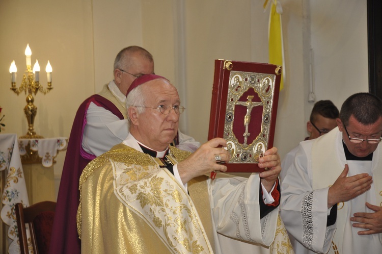 Powitanie ikony MB Częstochowskiej w Dmosinie