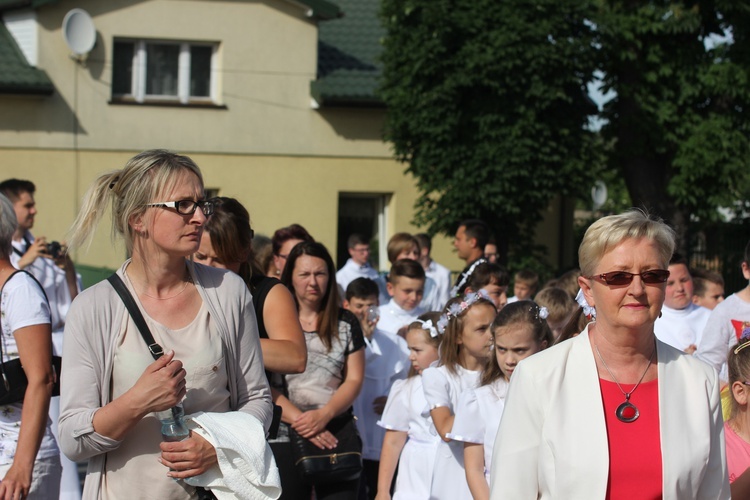 Powitanie ikony MB Częstochowskiej w Dmosinie