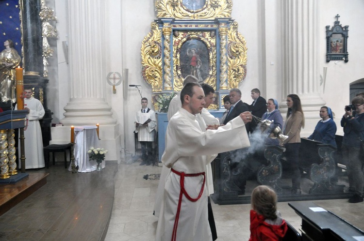 Poświęcenie kościoła i ołtarza w Skrzatuszu