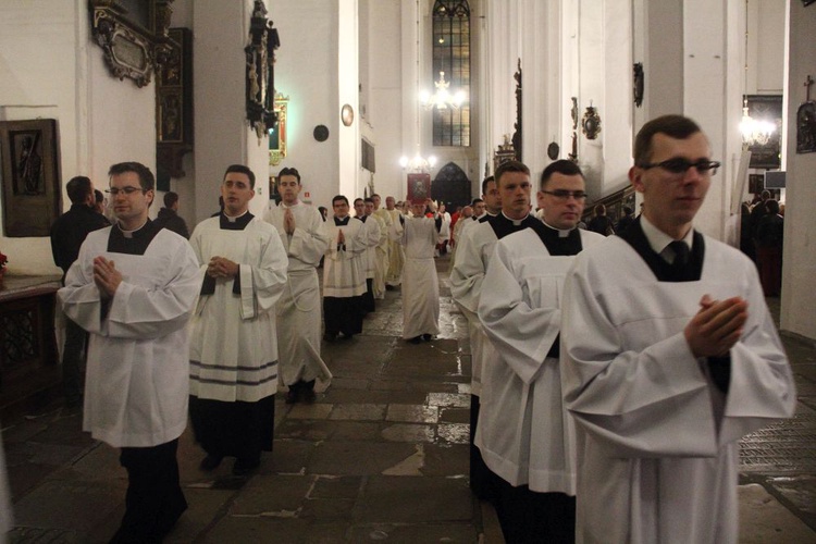 Eucharystia w noc Zesłania Ducha Świętego