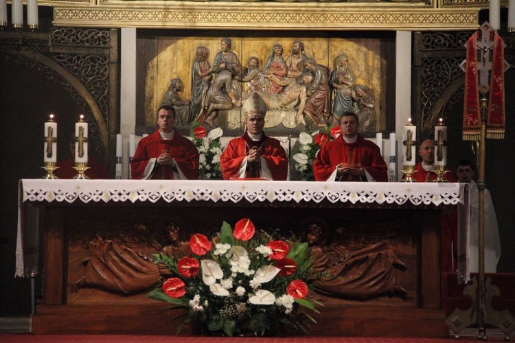 Eucharystia w noc Zesłania Ducha Świętego