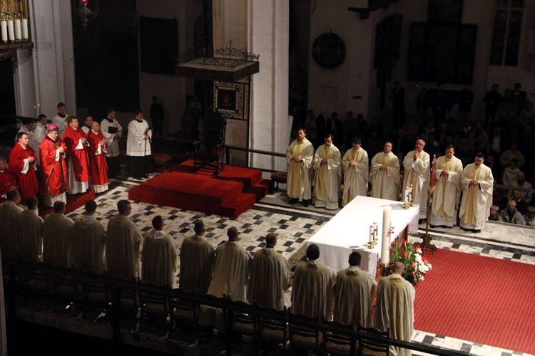 Eucharystia w noc Zesłania Ducha Świętego