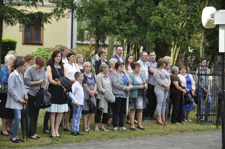 Powitanie ikony MB Częstochowskiej w Domaniewicach