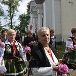 Powitanie ikony MB Częstochowskiej w Domaniewicach