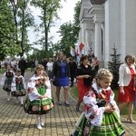 Powitanie ikony MB Częstochowskiej w Domaniewicach