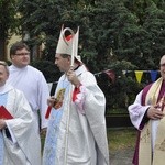 Powitanie ikony MB Częstochowskiej w Domaniewicach