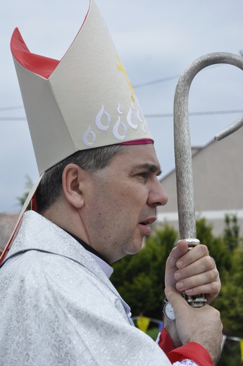 Powitanie ikony MB Częstochowskiej w Domaniewicach