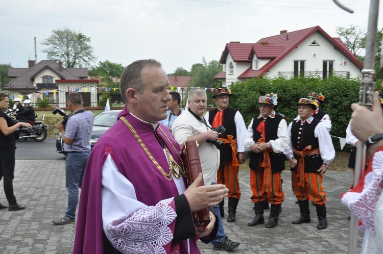 Powitanie ikony MB Częstochowskiej w Domaniewicach