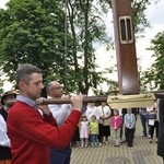 Powitanie ikony MB Częstochowskiej w Domaniewicach