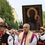 Powitanie ikony MB Częstochowskiej w Domaniewicach