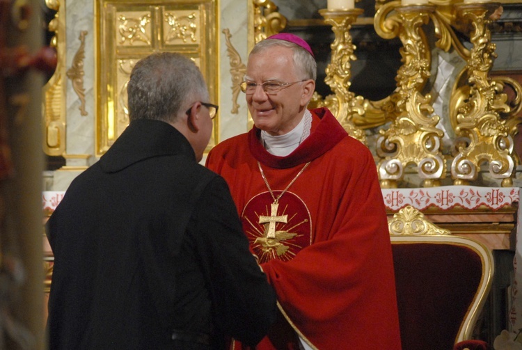 Abp Marek Jędraszewski u bonifratrów