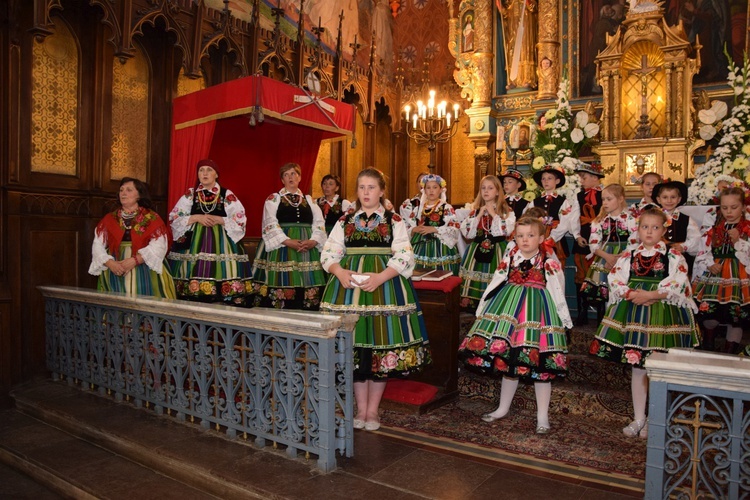 Powitanie ikony MB Częstochowskiej z Złakowie Kościelnym