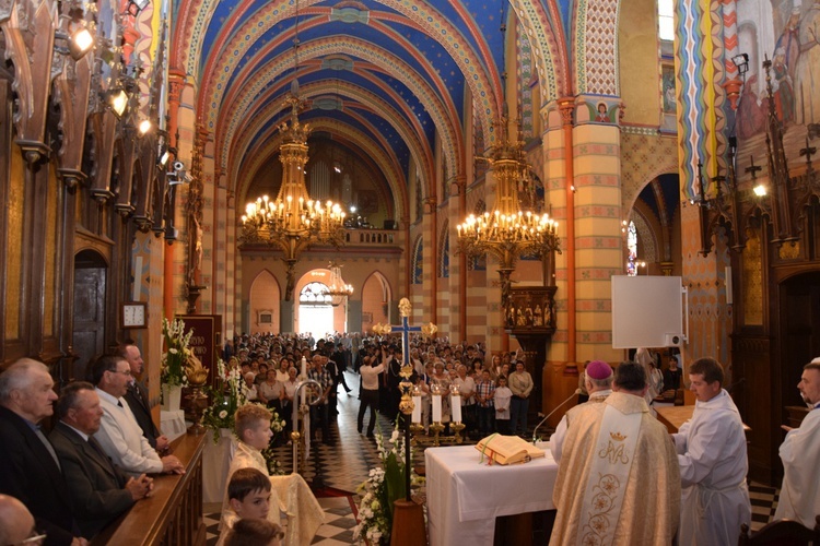 Powitanie ikony MB Częstochowskiej z Złakowie Kościelnym