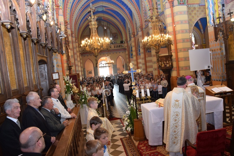 Powitanie ikony MB Częstochowskiej z Złakowie Kościelnym