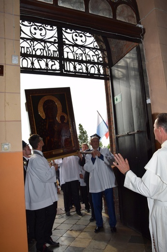 Powitanie ikony MB Częstochowskiej z Złakowie Kościelnym