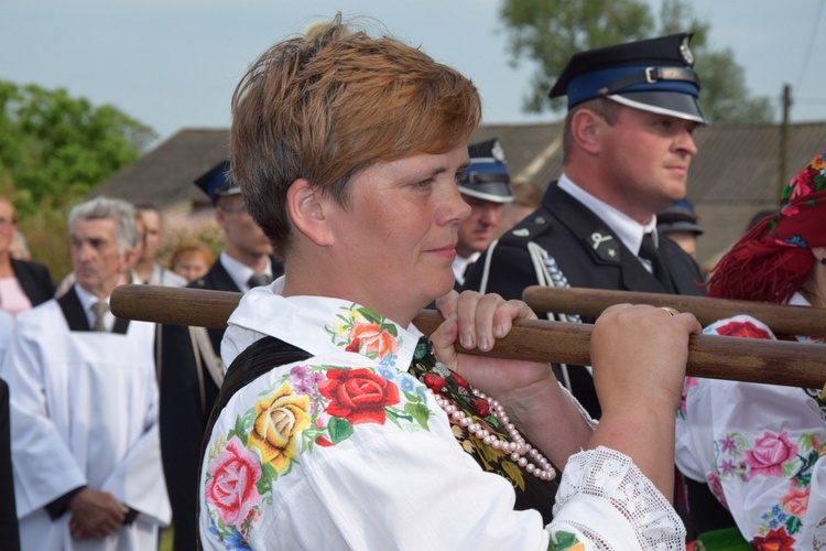 Powitanie ikony MB Częstochowskiej z Złakowie Kościelnym