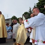 Powitanie ikony MB Częstochowskiej z Złakowie Kościelnym