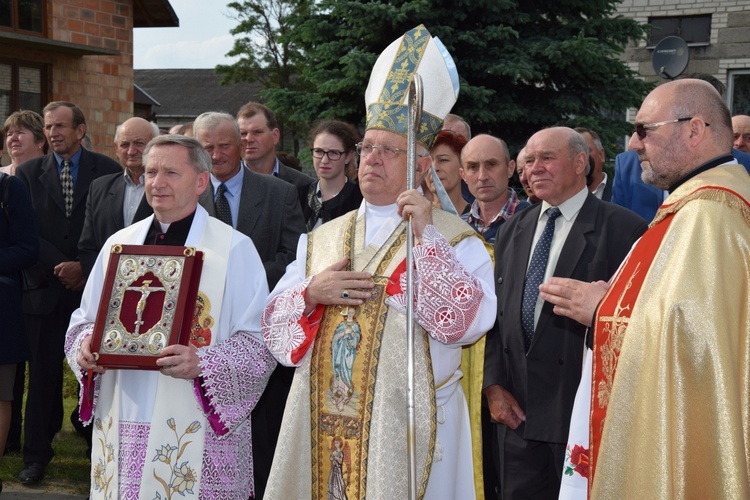 Powitanie ikony MB Częstochowskiej z Złakowie Kościelnym