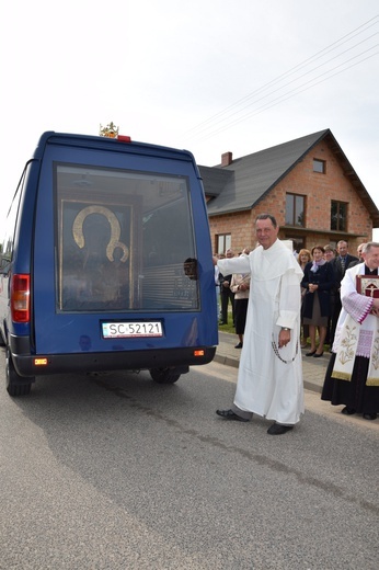 Powitanie ikony MB Częstochowskiej z Złakowie Kościelnym