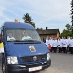 Powitanie ikony MB Częstochowskiej z Złakowie Kościelnym