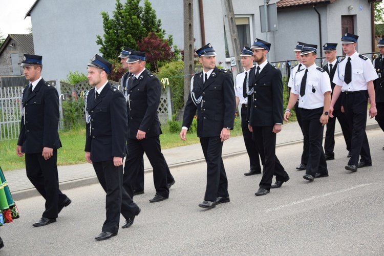 Powitanie ikony MB Częstochowskiej z Złakowie Kościelnym