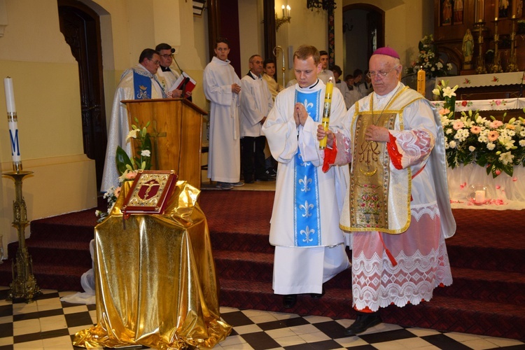 Powitanie ikony MB Częstochowskiej w Zdunach