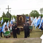 Powitanie ikony MB Częstochowskiej w Zdunach