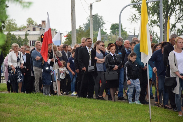 Powitanie ikony MB Częstochowskiej w Zdunach