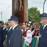 Powitanie ikony MB Częstochowskiej w Zdunach