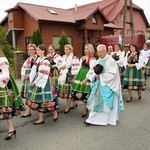 Powitanie ikony MB Częstochowskiej w Zdunach