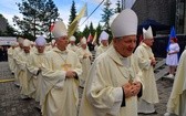 Episkopat Polski w kościele św. Krzyża w Zakopanem