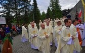 Episkopat Polski w kościele św. Krzyża w Zakopanem