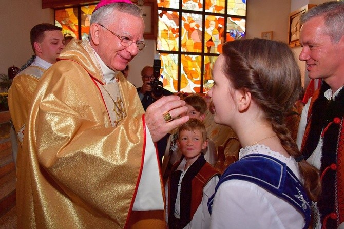 Episkopat Polski w kościele św. Krzyża w Zakopanem