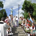 Powitanie ikony MB Częstochowskiej w Bąkowie