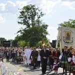 Powitanie ikony MB Częstochowskiej w Bąkowie