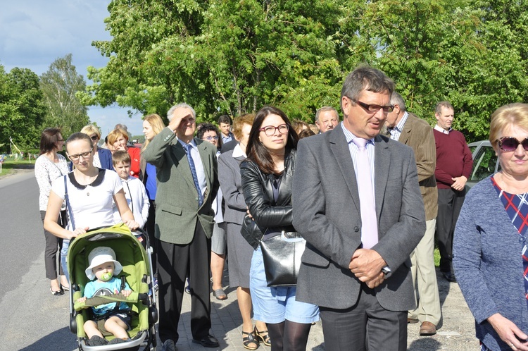 Powitanie ikony MB Częstochowskiej w Bąkowie