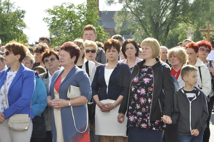 Powitanie ikony MB Częstochowskiej w Bąkowie