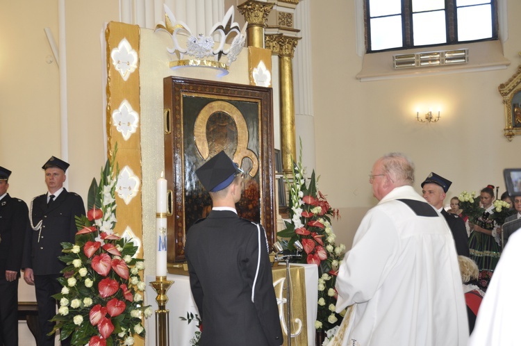 Powitanie ikony MB Częstochowskiej w Bąkowie