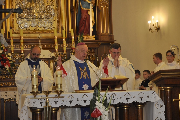 Powitanie ikony MB Częstochowskiej w Bąkowie