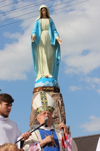 Powitanie ikony MB Częstochowskiej w Bąkowie