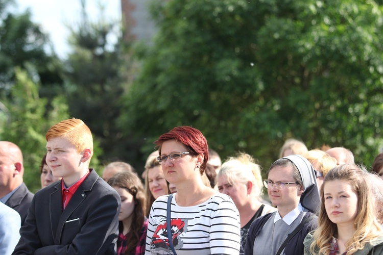 Powitanie ikony MB Częstochowskiej w Bąkowie