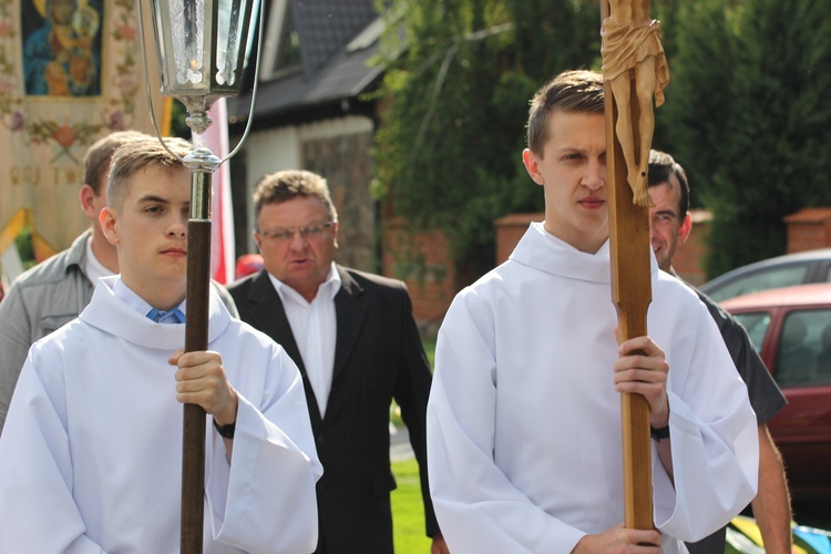 Powitanie ikony MB Częstochowskiej w Bąkowie