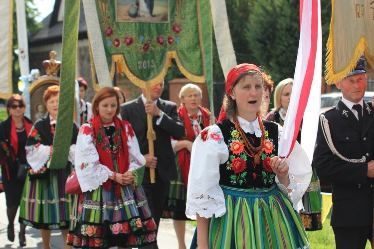 Powitanie ikony MB Częstochowskiej w Bąkowie